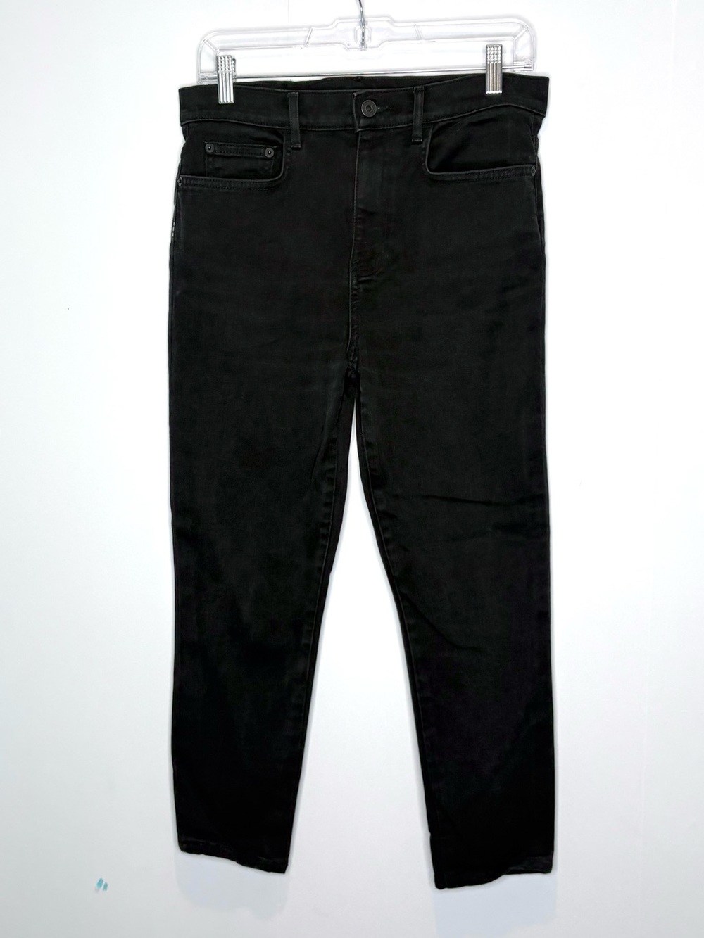 Proenza Schouler PS-J3 Black Straight Leg Slim Jeans
